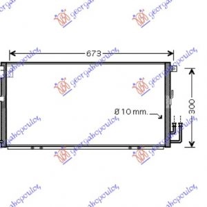 ΨΥΓΕΙΟ A/C 00-02 2.0 WRX (65x31x16)