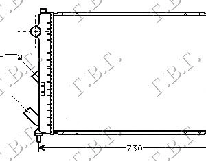 ΨΥΓΕΙΟ 1,8-2,0 +/-A/C (63.4x43.8) ΠΑΡ.ΟΔ