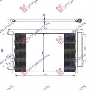 ΨΥΓΕΙΟ A/C  1.9JTD (56x34x1.6)