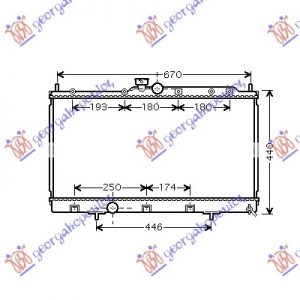 ΨΥΓΕΙΟ 1.3i 16V-1.6i 16V-2.0i 16V (37.5x68.5x16)