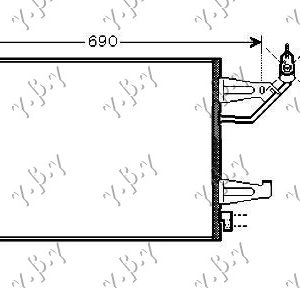 ΨΥΓΕΙΟ A/C (52x37,5) (ΟΛΑ ΤΑ ΜΟΝΤΕΛΑ)