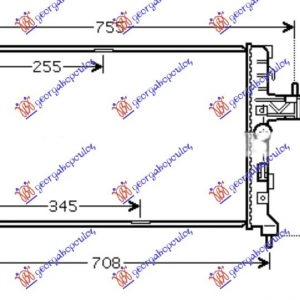 ΨΥΓΕΙΟ ΝΕΡΟΥ 1.3CDTi/1.7DTi ΠΕΤΡΕΛΑΙΟ (60x35) (BEHR ALTER)