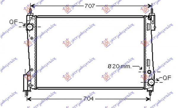 ΨΥΓΕΙΟ 1,3 JTD-CDTI (62x39,5)55KW (BEHR ALTERNATIVE)