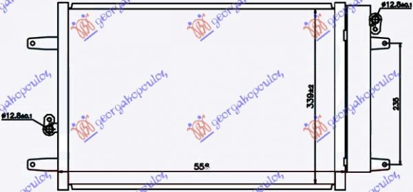 ΨΥΓΕΙΟ Α/C BEN-ΠΕΤΡ (52,5x36,2x16)00-