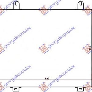 ΨΥΓΕΙΟ A/C 1.4i 8V-1.6 8V -08 (51x38x1,6