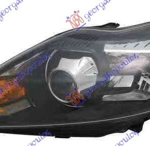 ΦΑΝΟΣ ΕΜΠΡΟΣ XENON ΜΑΥΡΟ ΚΑΘΡ.(Ε)