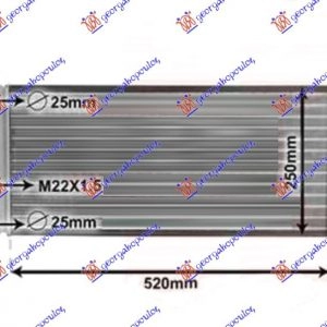 ΨΥΓEIO 750-900-1.0-1.1 M/A (52x25) (VALEO CLASSIC)