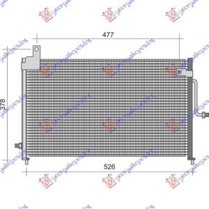 ΨΥΓΕΙΟ A/C 0,8 6V - 1,0 8V (50x30,2x2,0)