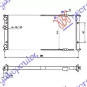 ΨΥΓΕΙΟ 2,0i 16V-1,9TDi (63x32) ΠΑΡ. ΟΔ