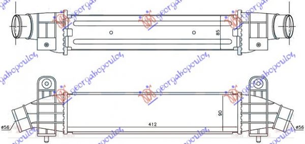 ΨΥΓΕΙΟ INT.2,0-2,2 TDCi-TDDi(41,2x91x85)