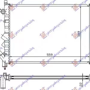 ΨΥΓΕΙΟ 1,8-2,0-A/C (56x41,4) ΠΑΡ. ΟΔ.
