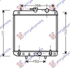 ΨΥΓΕΙΟ ΝΕΡΟΥ 1,0i 12V (37,5x32,5x2,4)ΑΥΤ