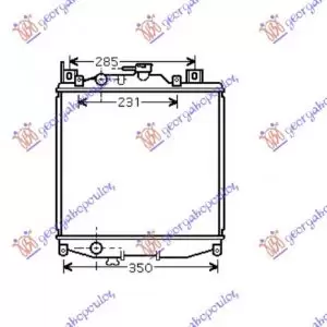 ΨΥΓΕΙΟ ΝΕΡΟΥ 1.0i 16V (35x36) (KOYO)