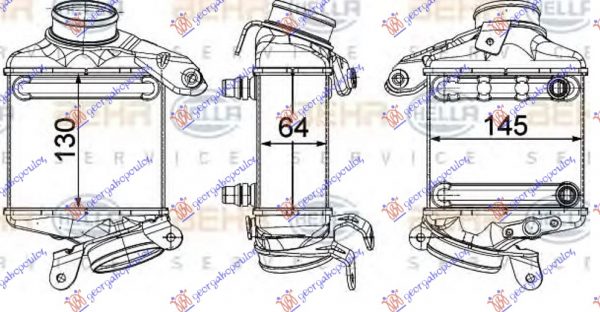 ΨΥΓΕΙΟ INTERC. 4,0-4,4 ΒΕΝΖ (130x144x64) (& GT/F07)