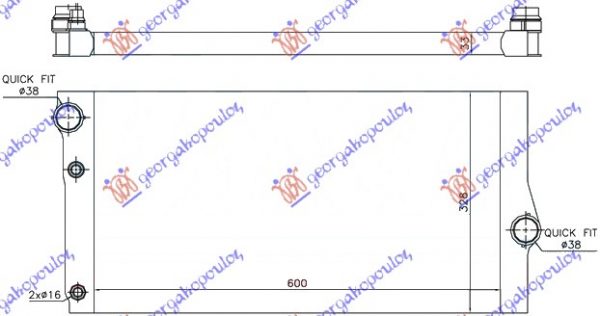 ΨΥΓΕΙΟ 2,0-4,0 Di (T.D) (60x33x3,2) (& GT/F07) BEHR