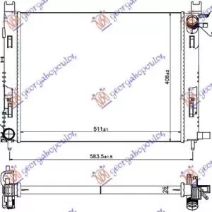 ΨΥΓΕΙΟ ΒΕΝΖ-ΠΕΤΡ(+Α/C) (51x40,8x2,7) 12-
