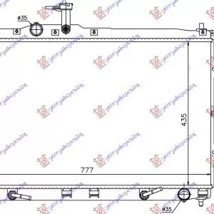 ΨΥΓΕΙΟ ΝΕΡΟΥ 2.4i 16v ΒΕΝΖΙΝΗ - 2.5 TDCi ΠΕΤΡΕΛΑΙΟ ΑΥΤΟΜΑΤΟ (435x775x16)