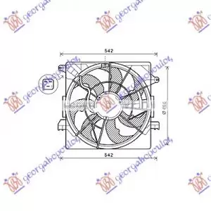 ΒΕΝΤΙΛΑΤΕΡ ΨΥΓΕΙΟΥ 1,7 CRDi