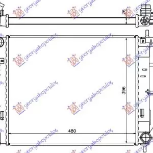 ΨΥΓΕΙΟ ΝΕΡΟΥ 1,4-1,6 CRDi (48x39x2,6)