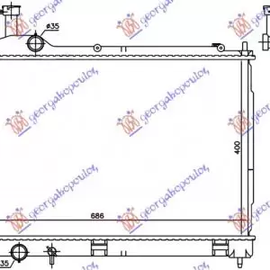 ΨΥΓΕΙΟ ΝΕΡΟΥ ΒΕΝΖΙΝΗ Μ/Α (40x68,6)