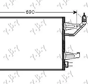 ΨΥΓΕΙΟ A/C (52x37,5) (ΟΛΑ ΤΑ ΜΟΝΤΕΛΑ)