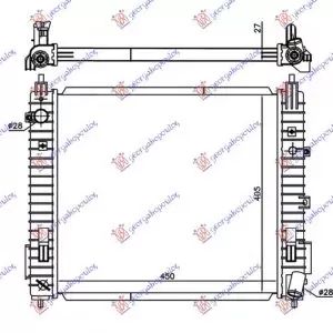 ΨΥΓΕΙΟ ΝΕΡΟΥ 1.5 dCi ΜΗΧΑΝΙΚΟ ΠΕΤΡΕΛΑΙΟ (450x405x27)