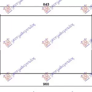 ΨΥΓΕΙΟ ΝΕΡΟΥ 1.6 CDTi +AC ΠΕΤΡΕΛΑΙΟ ΜΗΧΑΝΙΚΟ (750x470x26) ΔΙΑΓΩΝΙΑ ΚΟΛΑΡΑ
