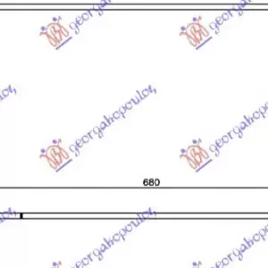 ΨΥΓΕΙΟ ΝΕΡΟΥ 2.0 (COOPER S) ΒΕΝΖΙΝΗ ΜΗΧΑΝΙΚΟ-ΑΥΤΟΜΑΤΟ (688x299x27)
