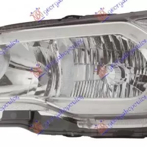 ΦΑΝΟΣ ΕΜΠΡΟΣ XENON ΜΕ ΦΩΣ ΗΜΕΡΑΣ LED (E)