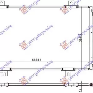 ΨΥΓΕΙΟ A/C 1.6 16v (688x394x12)