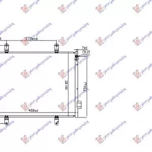 ΨΥΓΕΙΟ A/C 1.0 ΒΕΝΖΙΝΗ (48.8x35.3x1.2)