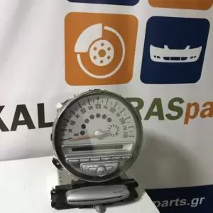 MINI COOPER R56-R57 Radio Cd Player 6512 3449347 ΚΑΙ ΤΑΧΥΜΕΤΡΟ 6211 69770776